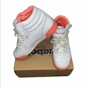 Kids Freestyle High Schoes Reebok 13.5